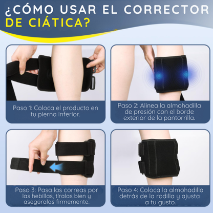 Corrector de ciática con doble presión