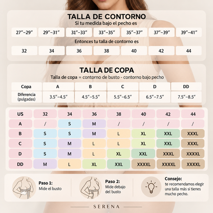 Serena – Sujetador Confort Sin Aro