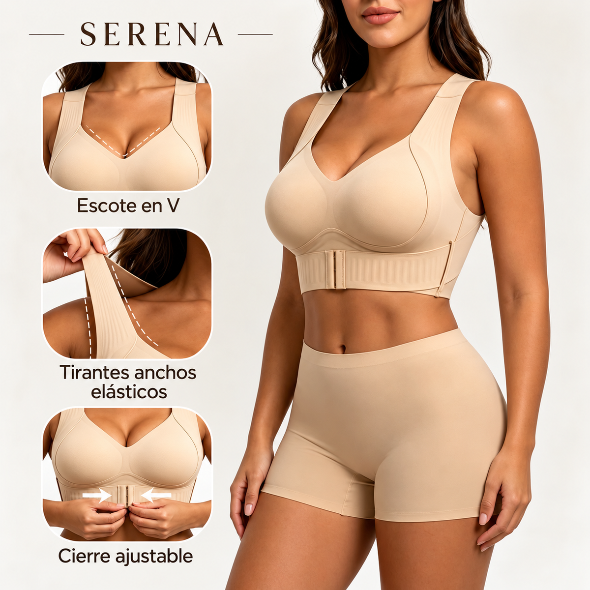 Serena – Sujetador Confort Sin Aro