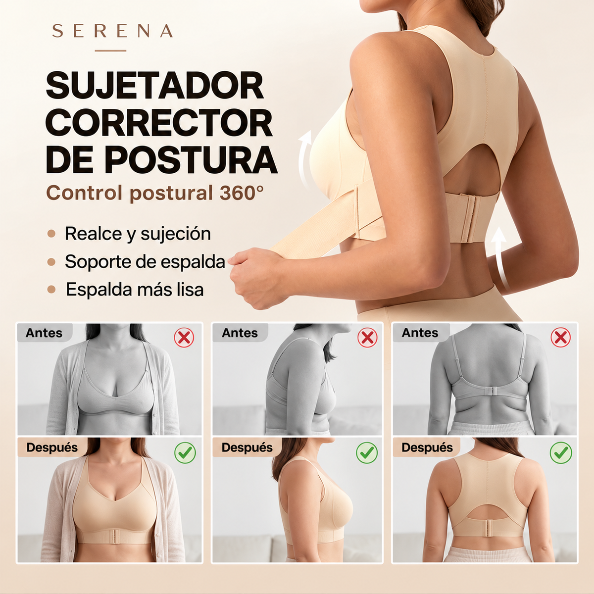 Serena – Sujetador Confort Sin Aro