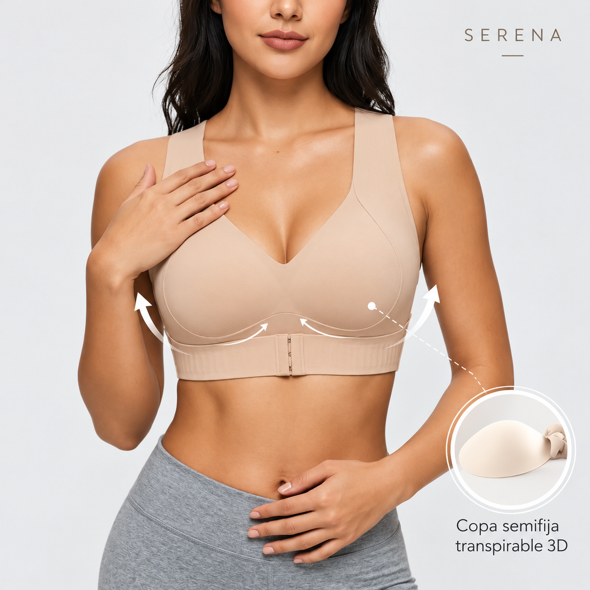 Serena – Sujetador Confort Sin Aro